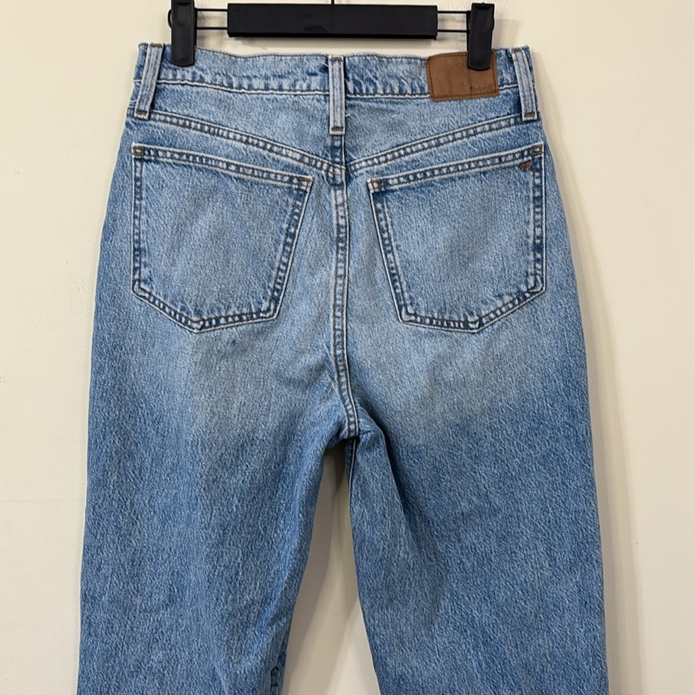 Madewell The Perfect Vintage Straight Jean Ferman Wash Size 26 - Picture 8 of 12